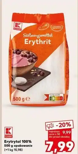 Kaufland Erytrytol K-Classic oferta