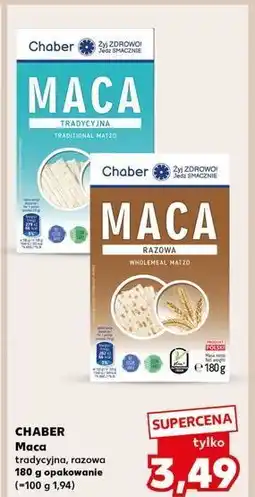 Kaufland Maca razowa Chaber oferta