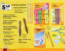 Biedronka Długopisy niebieskie Bic Soft oferta