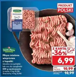 Kaufland Mięso mielone wieprzowe z łopatki Stoisko Mięsne oferta