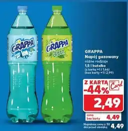 Kaufland Napój green Grappa oferta