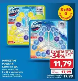 Kaufland Kostka do wc lime Domestos Power5 oferta