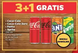 Netto Napój Coca-Cola Zero oferta