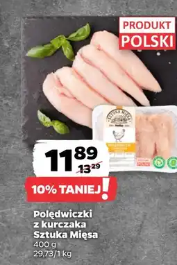 Netto Polędwiczki z kurczaka Sztuka Mięsa Netto oferta