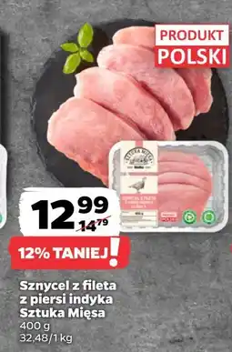 Netto Sznycel z fileta piersi indyka Sztuka Mięsa Netto oferta