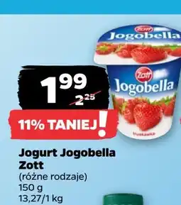Netto Jogurt truskawka Zott Jogobella oferta