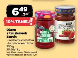 Netto Dżem truskawkowy bez dodatku cukru Stovit oferta