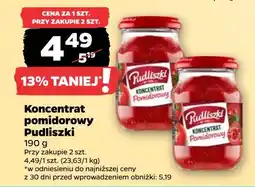 Netto Koncentrat pomidorowy 30 % Pudliszki oferta