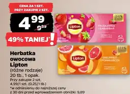 Netto Herbata grejpfrut i pomarańcza Lipton oferta