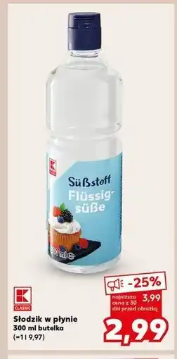 Kaufland Słodzik K-classic oferta