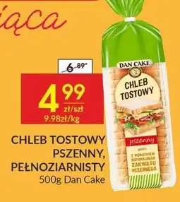 Społem Dan Cake Chleb tostowy pszenny 500 g oferta