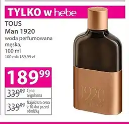 Hebe Woda perfumowana męska oferta