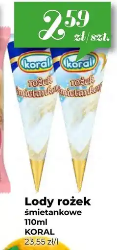 Społem Lody Koral oferta