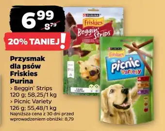 Netto Przekąska dla psów z wołowiną, kurczakiem i jagnięciną Friskies Picnic oferta