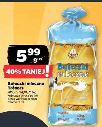 Netto Bułeczki mleczne Tresors oferta
