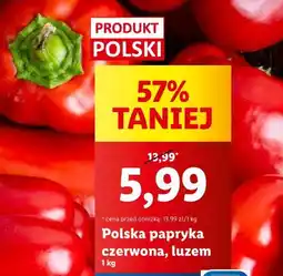 Lidl Papryka oferta