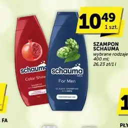 Schauma Men For Men Szampon do włosów dla mężczyzn do codziennego stosowania 400 ml
