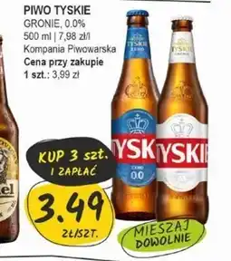 Słoneczko Tyskie Piwo jasne 500 ml oferta