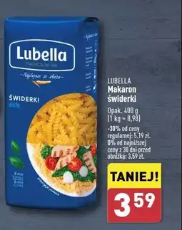 ALDI Makaron świderki Lubella makaron oferta