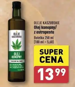 ALDI Olej z ostropestu Oleje kaszubskie oferta