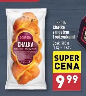 ALDI Chałka z masłem i rodzynkami Dobrota oferta