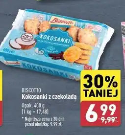 ALDI Kokosanki z czekoladą Biscotto oferta
