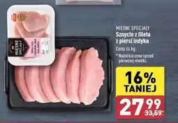 ALDI Sznycle z fileta z piersi indyka Mięsne specjały zawsze świeże (aldi) oferta