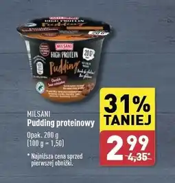 ALDI Pudding wysokobiałkowy czekoladowy oferta