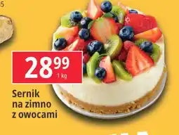 E.Leclerc Sernik na zimno z owocami oferta