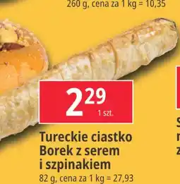 E.Leclerc Ciastko tureckie borek ze szpinakiem oferta