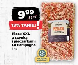 Netto Pizza z szynką i pieczarkami La campagna oferta