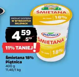 Netto Śmietana 18% Piątnica oferta