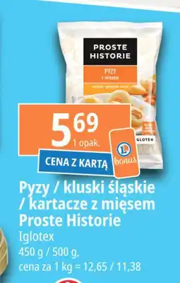 E.Leclerc Kartacze z mięsem Iglotex proste historie oferta