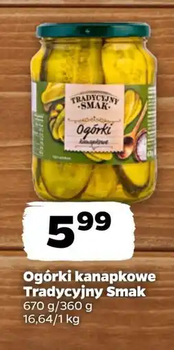 Netto Ogórki kanapkowe Tradycyjny smak oferta