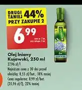 Biedronka Olej len Kujawski ze smakiem Kujawski kruszwica oferta