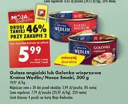 Biedronka Gulasz angielski premium Nasze smaki oferta