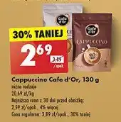 Biedronka Cappuccino czekoladowe Cafe d'or oferta