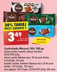 Biedronka Czekolada Wawel oferta