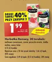 Biedronka Herbata owoce leśne Remsey intensitea oferta