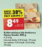 Biedronka Kotlet mielony z ziemniakami i buraczkami Nasze smaki oferta