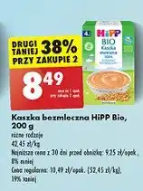 Biedronka Kaszka owsiana Hipp bio oferta