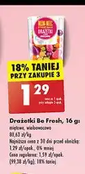 Biedronka Drażetki miętowe Be fresh oferta