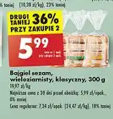 Biedronka Bajgle z sezamem Smashed oferta