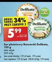 Biedronka Ser bawarski pleśniowy caractere oferta