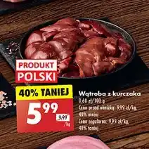Biedronka Wątróbka z kurczaka oferta