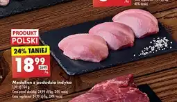 Medaliony z podudzia indyka