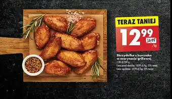 Biedronka Skrzydełka z kurczaka na grill oferta