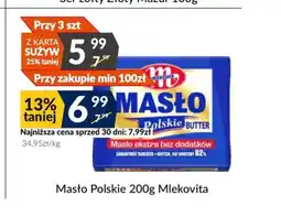 Sużyw Masło Mlekovita oferta