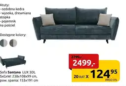 Black Red White Sofa Luxe oferta