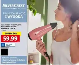 Lidl Suszarka do włosów SilverCrest oferta